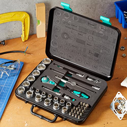 Wera - 5003594001 8100 SB 2 Zyklop 3/8" Metric Ratchet Set ( Piece of 43) - Image 21