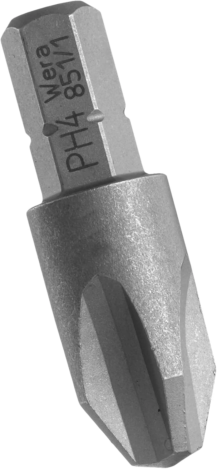 Wera Tools 05056535001 Series 1 851/1 Z Sheet Metal Bit, Phillips PH 4 Head x 32mm Blade - Image 3