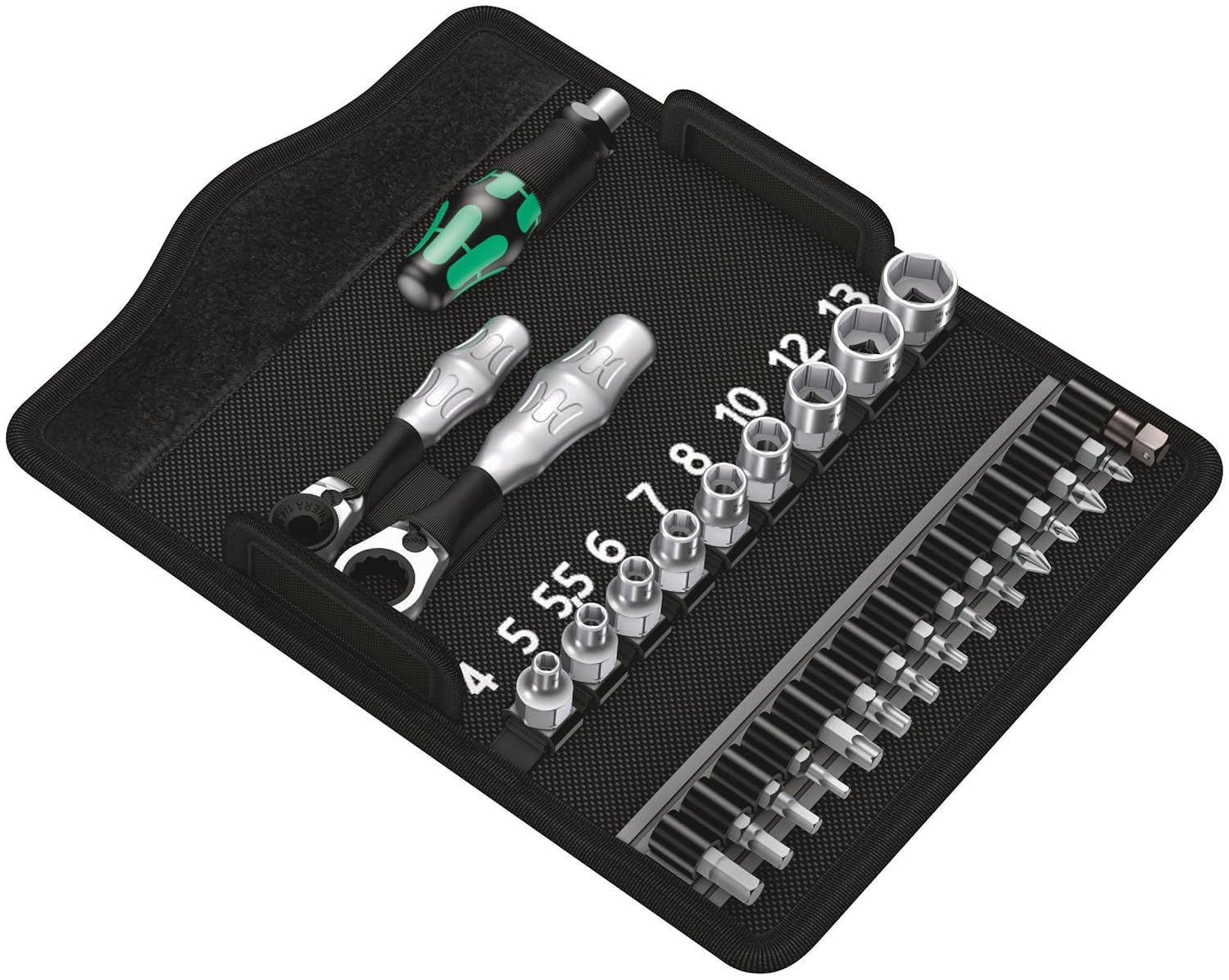 Wera Tools (5135918001) Kraftform Kompakt Zyklop Mini, Set of 27 - Image 2