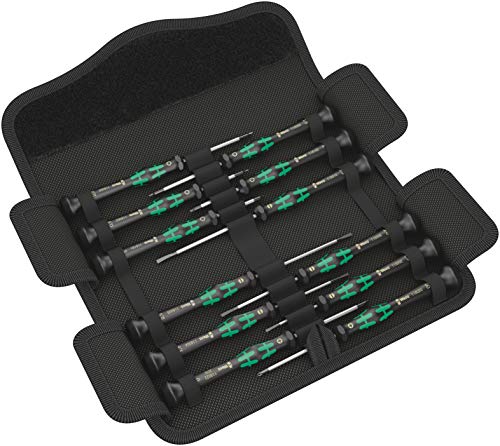 Wera Tools 73675 Kraftform Micro Precision Screwdriver Set, 12 Pieces - Image 36