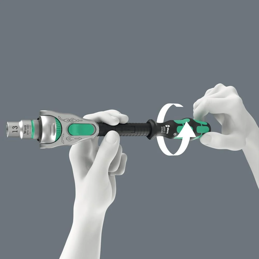Wera Tools 8000 B Zyklop Speed Ratchet with 3/8" Drive - 5003550001 - Image 6