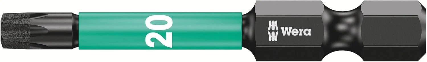 Wera 867/4 Diamond Coated Impaktor Torx Screwdriver Bits for TX30 Torx Socket Screws (Pack of 5) - Image 2