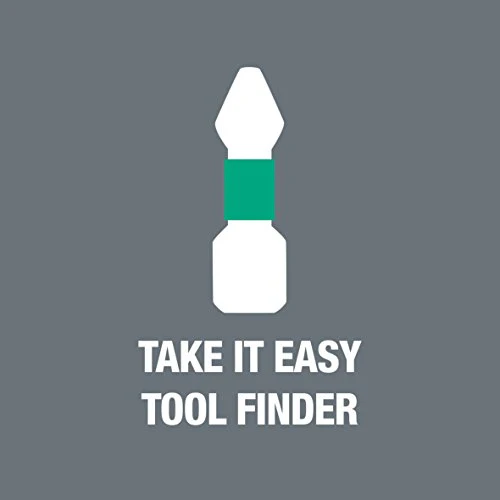 Wera Tools Kk 100 52 Pc Very Compact Pouch Set Metric - Image 8