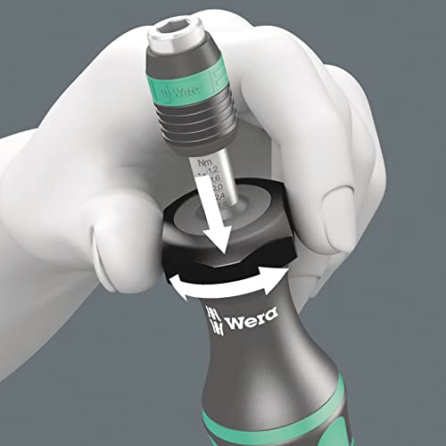 Wera Tools 7400 Series Hexagon Torque Screwdriver, Adjustable Torque Range - Image 7
