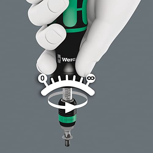 Wera Tools 7400 Series Hexagon Torque Screwdriver, Adjustable Torque Range - Image 8