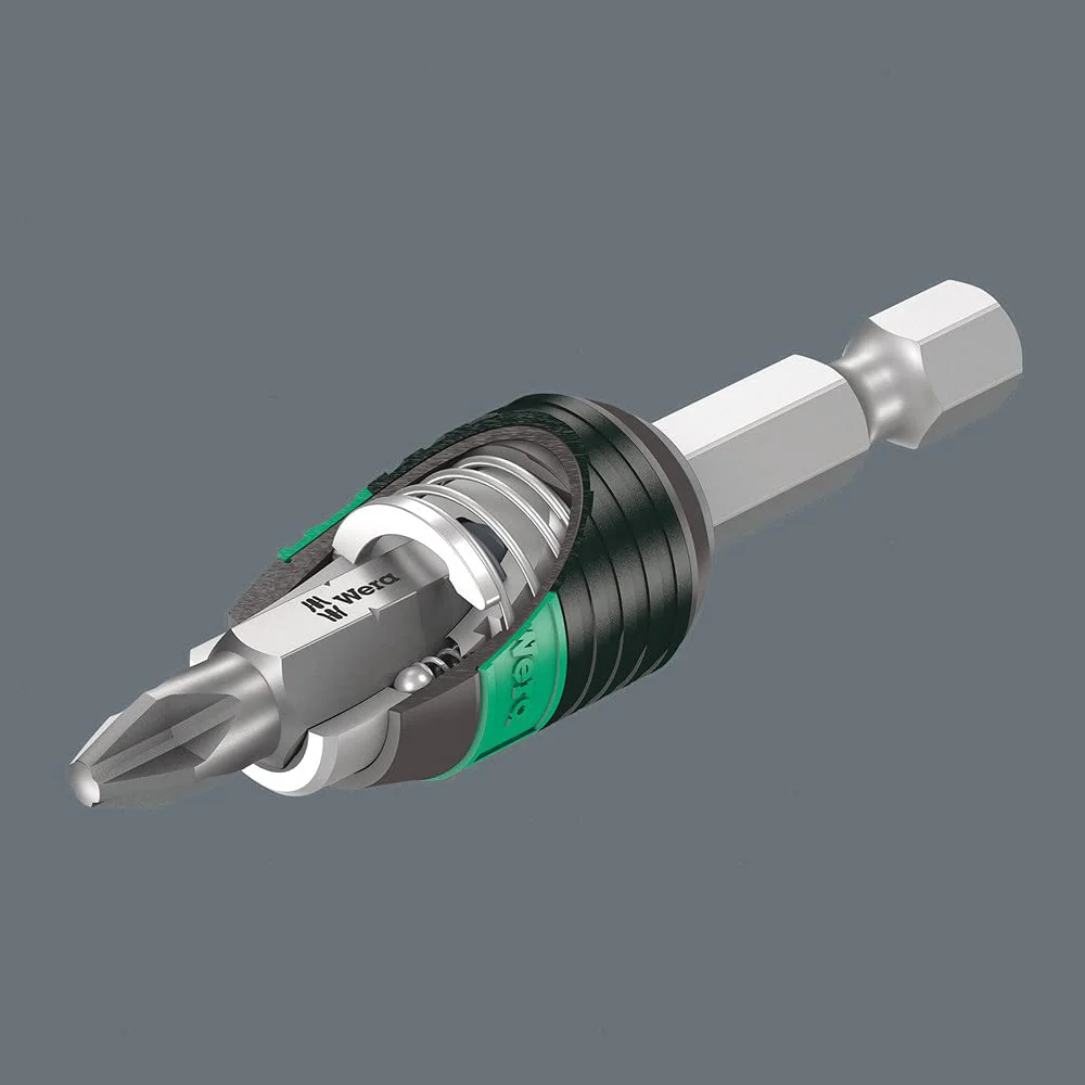 Wera 05052504001 Hexagon 889/4 R Standard Rapidaptor, Universal Bit Holder 1/4" - Image 3