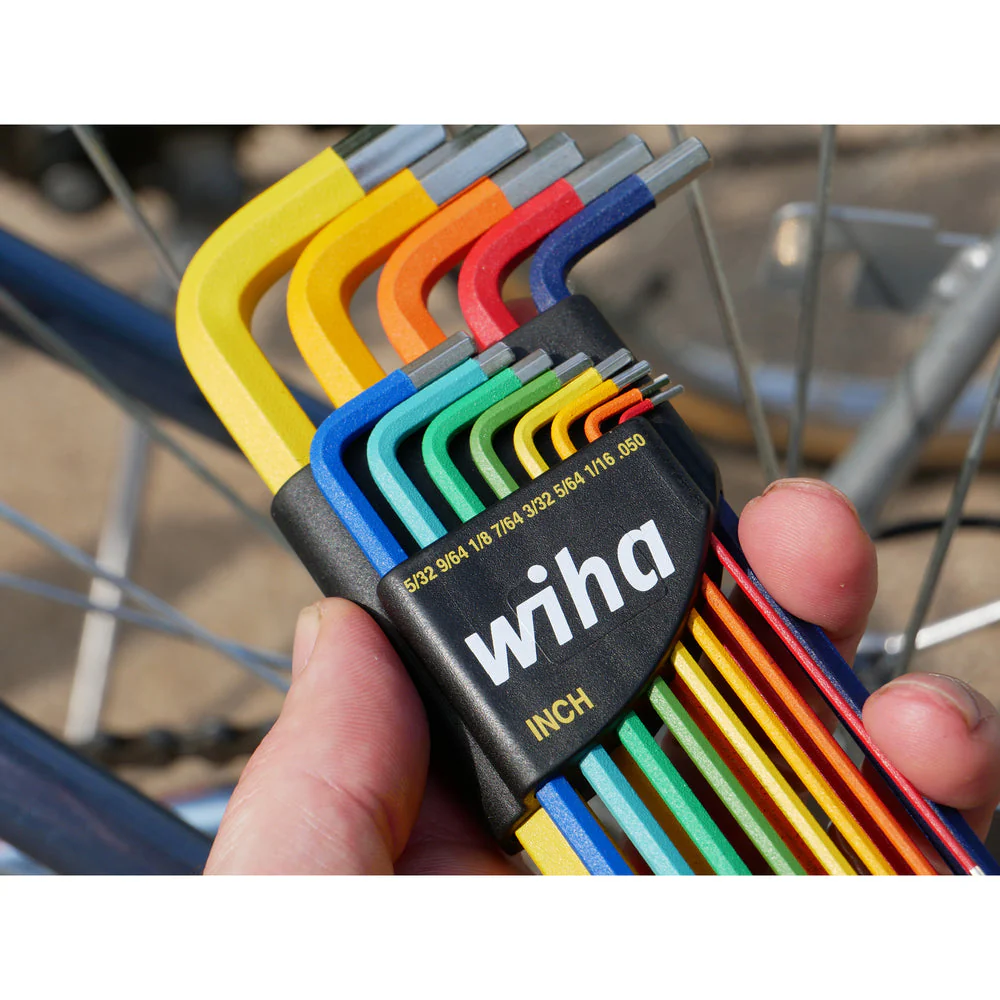 Wiha 13 Piece Ball End Color Coded Hex L-Key Set - Inch - Image 5