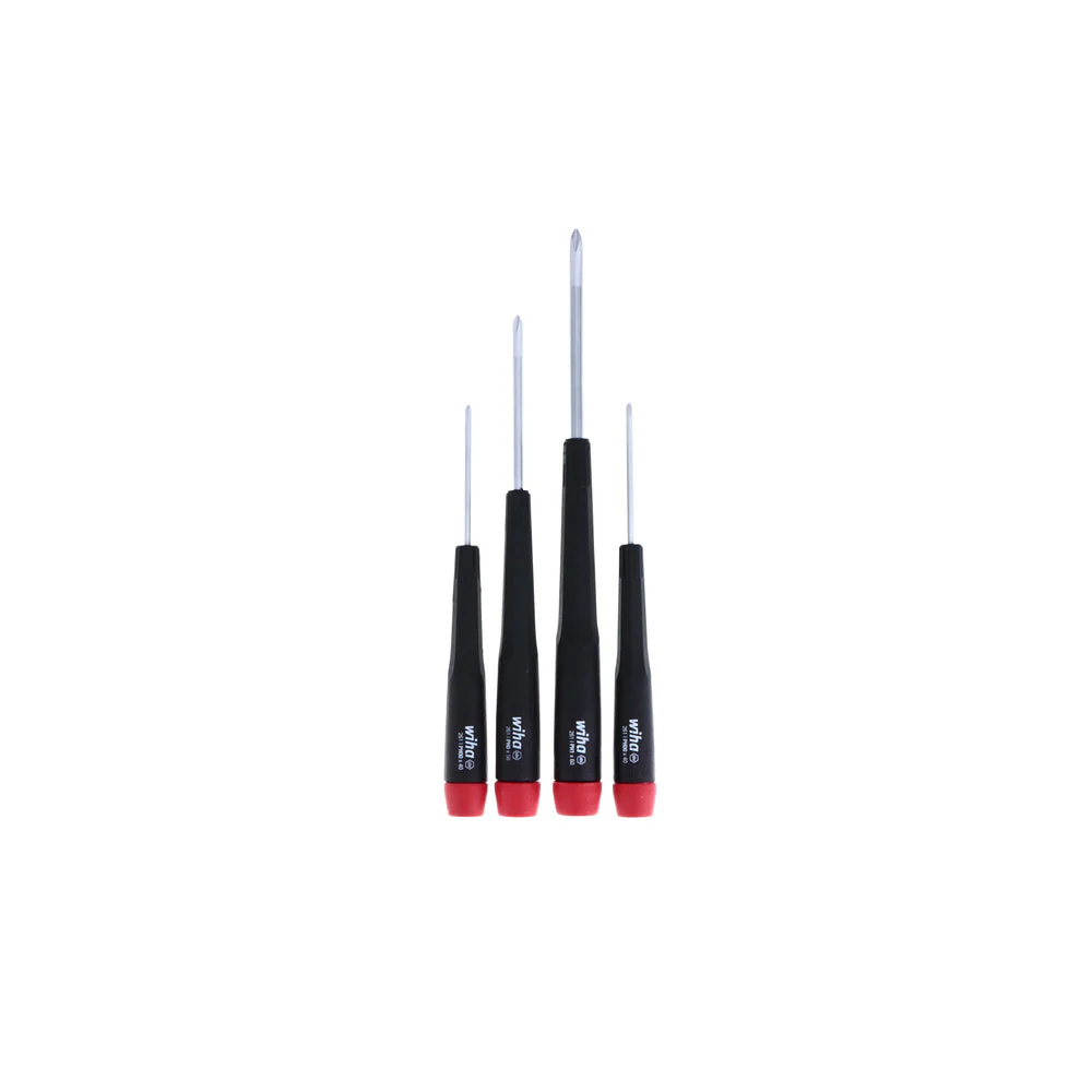 Wiha 26194 Screwdriver Set, Phillips With Precision Handles, 4 Piece - Image 3