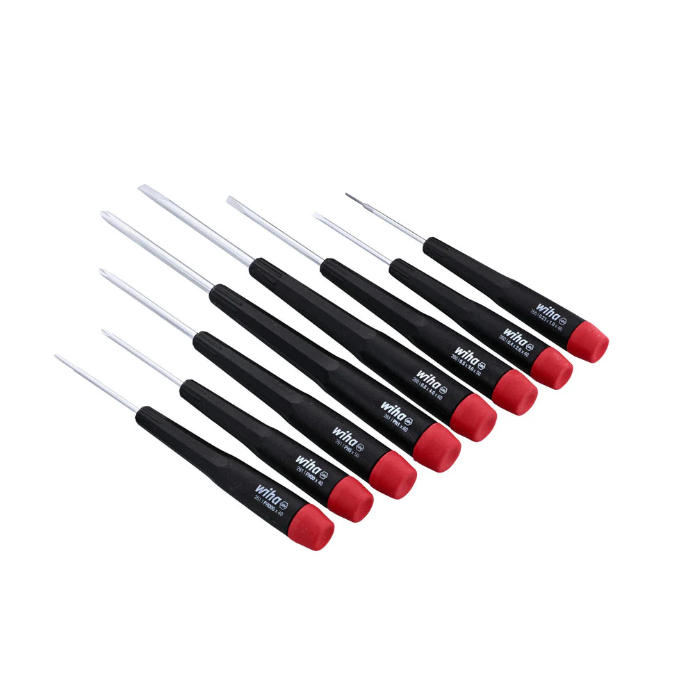 Wiha 26199 Slotted and Phillips Screwdriver Set in Rugged Canvas Pouch, 8 Piece - Image 5
