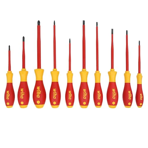 Wiha 32080 10 Piece Insulated SoftFinish Cushion Grip Screwdriver Tray Set - Image 4
