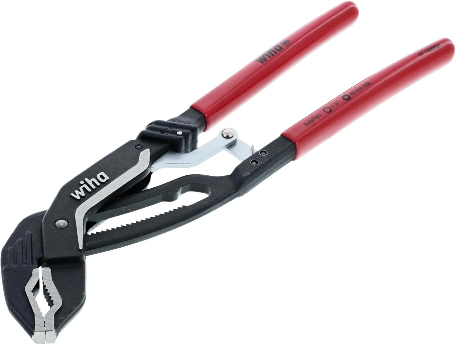 Wiha 32637 Classic Auto Grip VJaw Tongue and Groove Pliers 10 inch - Image 2