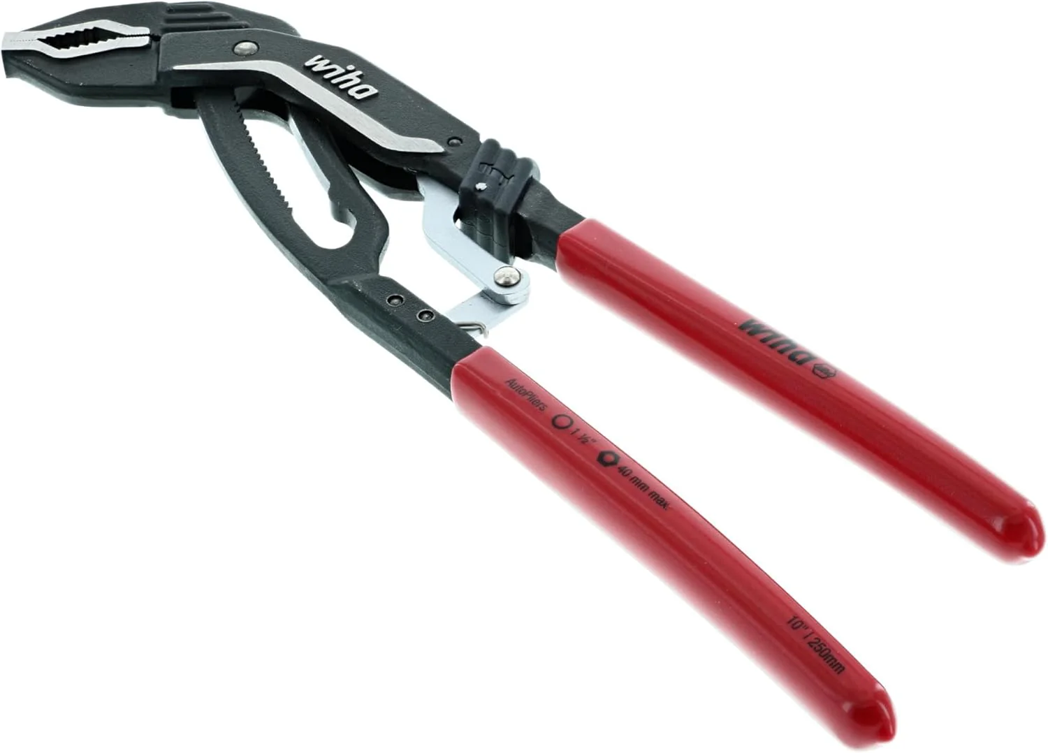Wiha 32637 Classic Auto Grip VJaw Tongue and Groove Pliers 10 inch - Image 4