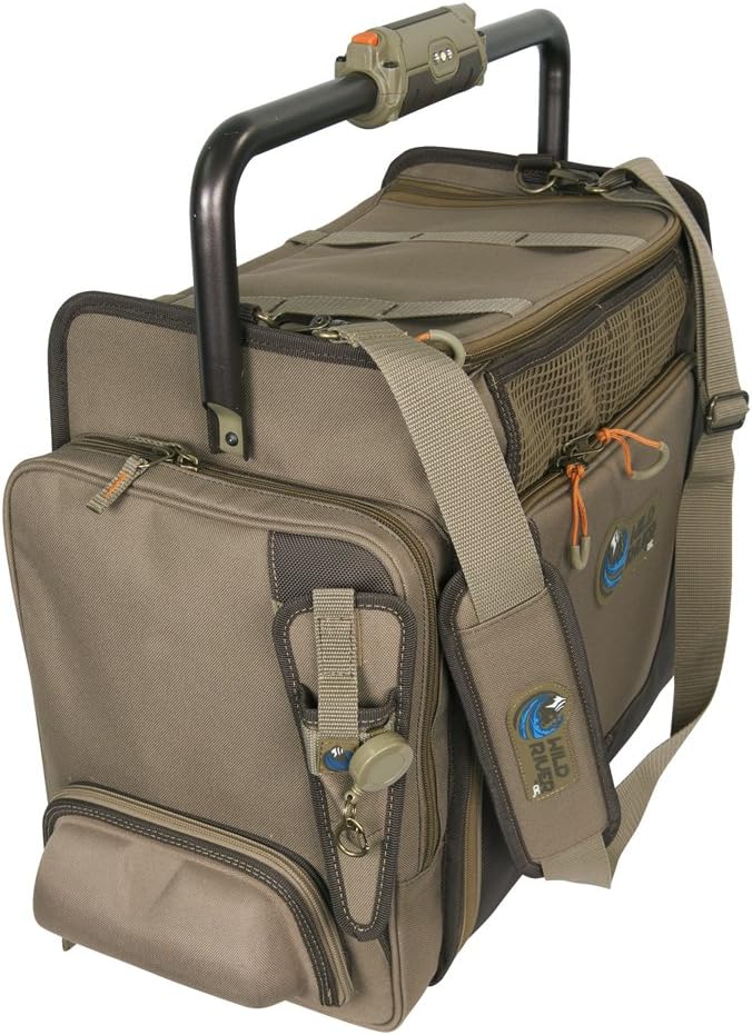 Wild River by CLC Custom Leathercraft WT3702 Tackle Tek Frontier Lighted Handle Bar Fishing Tackle Bag, 5 PT3700 Trays - Image 4