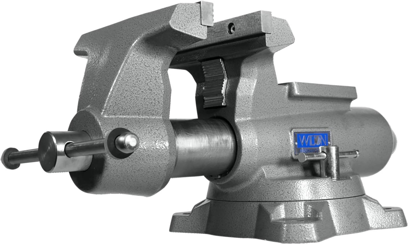 Wilton Mechanics Pro Bench Vise, 8" Jaw Width, 8-1/2" Jaw Opening, 4-1/2" Throat (Model 880M) - Image 2