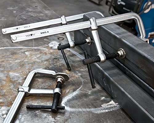 Wilton Mini F-Clamp, 12" Opening, 2-1/4" Throat, 400 Lbs. Clamping Force (Model MMS-12) - Image 6