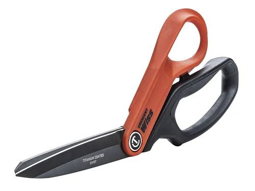 Crescent Wiss 10in Tradesman Shears Offset Right Hand Titanium Coated - Image 3