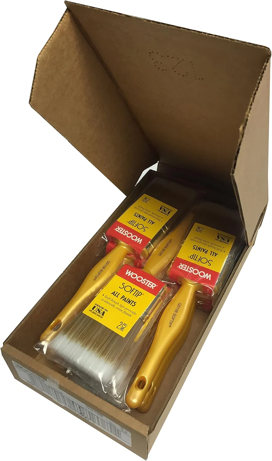 Wooster Brush Q3108-2 Softip Paintbrush (Pack of 12) - Image 2