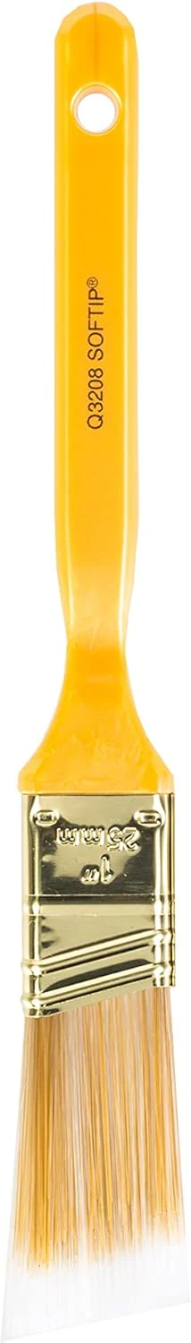 Wooster Brush Q3208-1 Softip Angle Sash Paintbrush, 1-Inch, White - Image 3