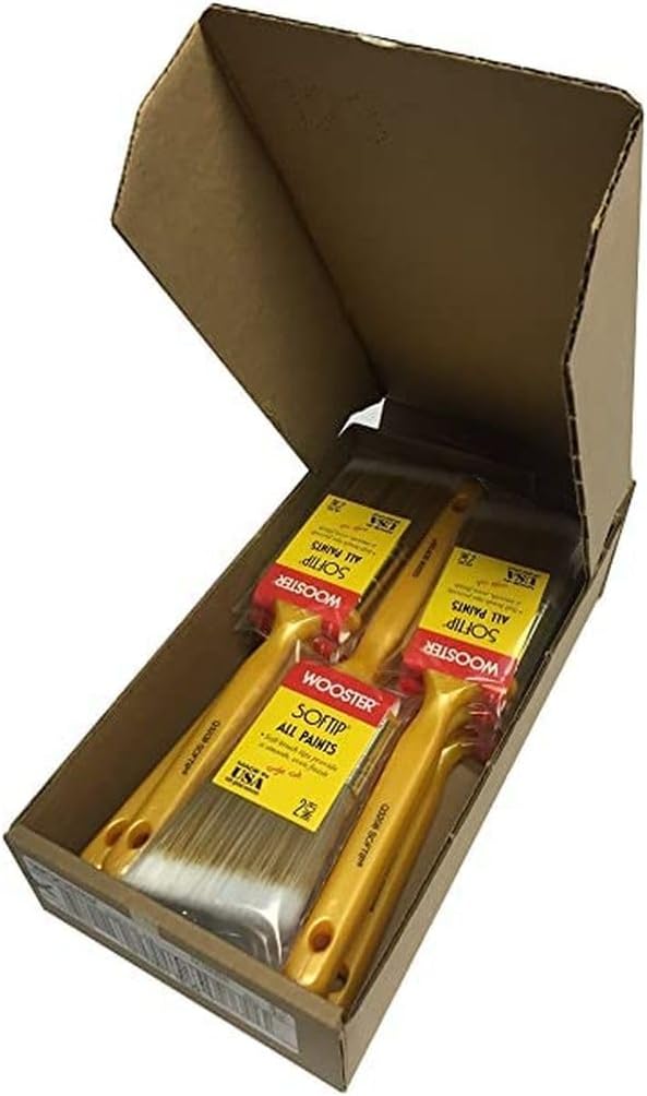 Wooster Brush Q3208-2 2" Softip Angle Sash Paintbrush (Pack of 12) - Image 2