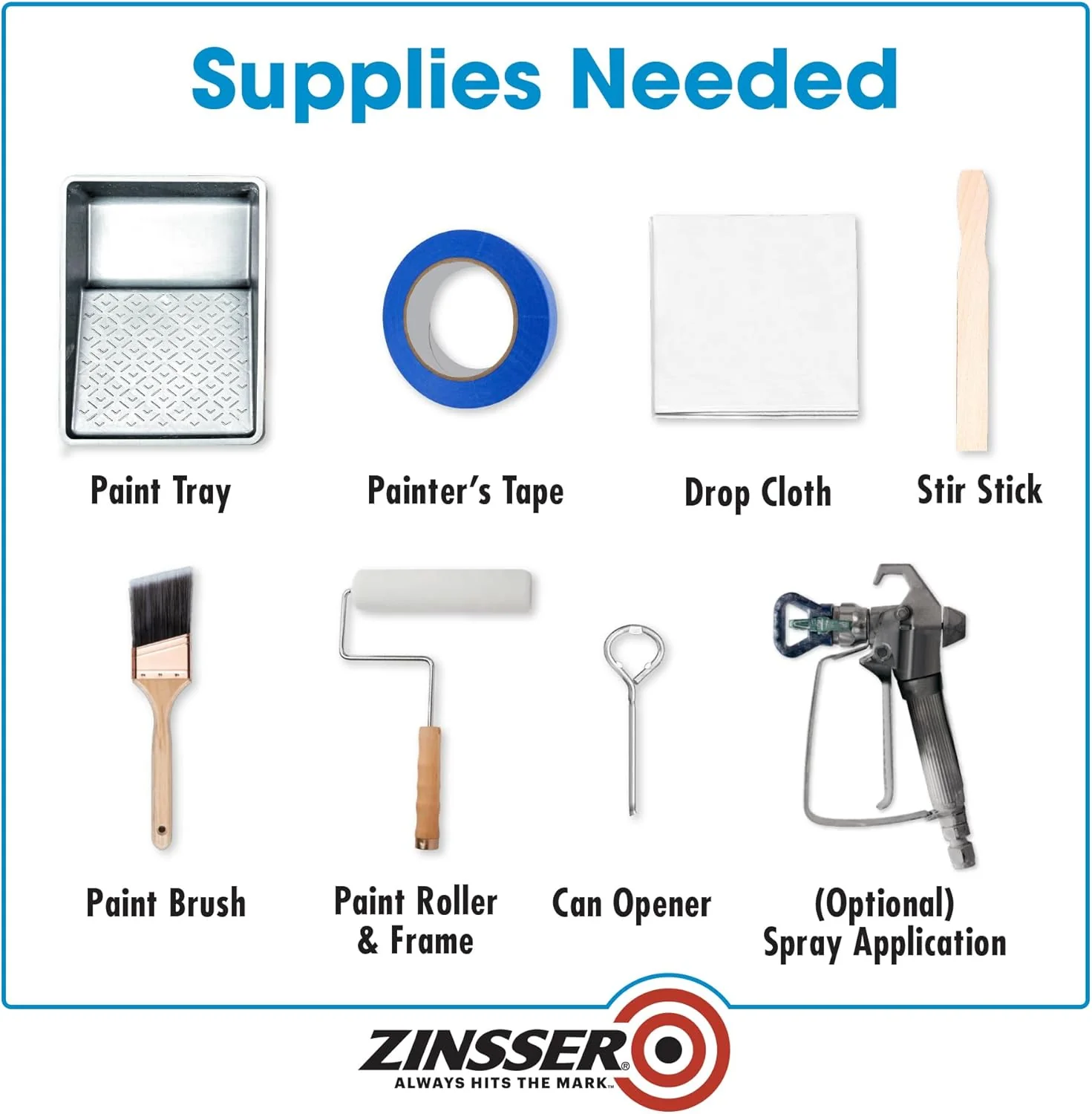 Zinsser 285090 Bulls Eye 1-2-3 All Surface Primer, 5 Gallon, Gray - Image 8