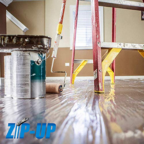 ZIP-UP Products Carpet Protection Film - 48" x 500' Floor and Surface Shield with Self Adhesive Backing & Easy Installation - CPF48500 - Image 5